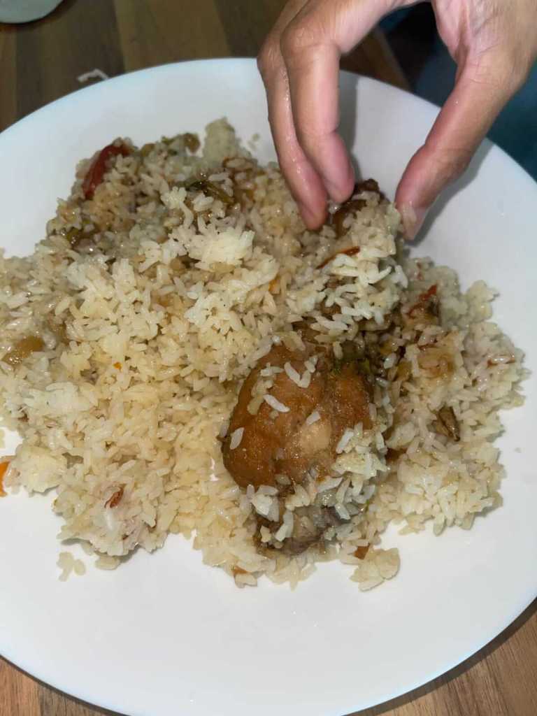 hot chicken dum biriani qatar